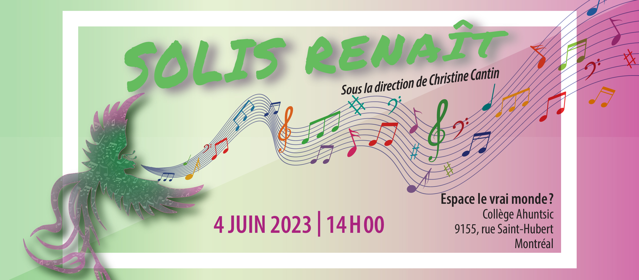 Concert Choeur Solis 2023